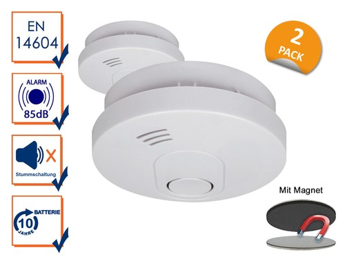 2er set elro rauchmelder - 2er,