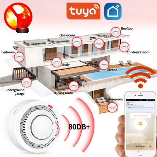 10x rauchmelder wifi funk - wifi,